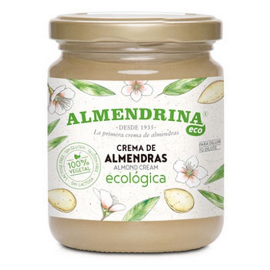 Crema de Almendras Sin Gluten Bio Vegan 300g Almendrina