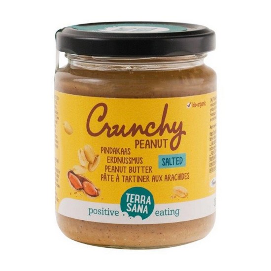 Crema de Cacahuete Crunchy Bio Vegan 250g Terrasana