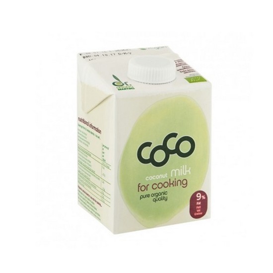 Crema de Coco para Cocinar Bio Vegan 500ml Dr. Antonio Martins
