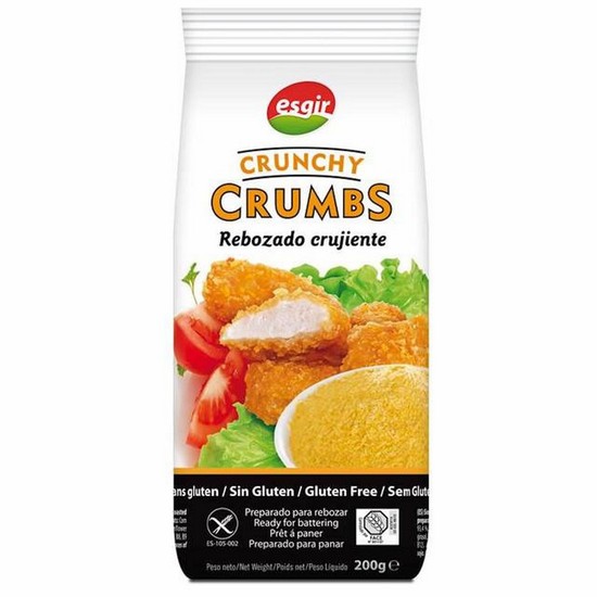 Crunchy Crumbs Rebozado Crujiente Sin Gluten 200g Esgir