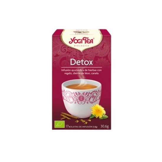 Infusion detox Sin Gluten Bio Vegan 17inf Yogi Tea