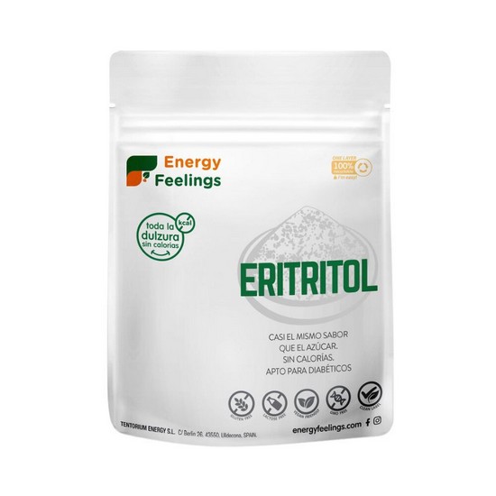 Eritritol Polvo Sin Gluten Vegan 200g Energy Feelings