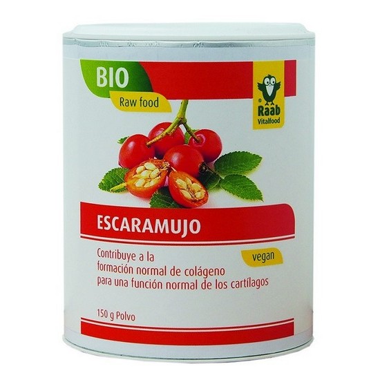 Escaramujo en Polvo Bio Vegan 150g Raab