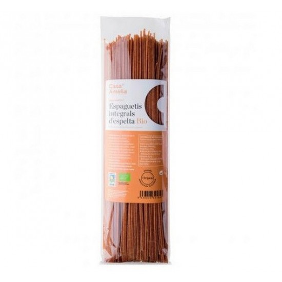 Espaguetis Integrales de Espelta Bio 250g Casa Amella