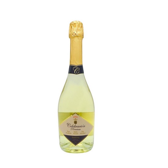 Espumoso Blanco Sin Alcohol y Celebracion Sin Gluten SinAzucar 750ml Celebracion