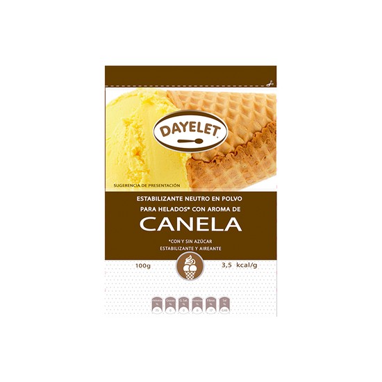 Estabilizante Helados Aroma Canela Sin Gluten 100g Dayelet Estabilizante Helados Aroma Canela Sin Gluten 100g Dayelet