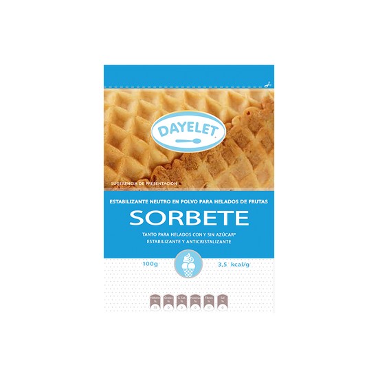 Estabilizante Neutro Helados Sorbete Sin Gluten 100g Dayelet Estabilizante Neutro Helados Sorbete Sin Gluten 100g Dayelet