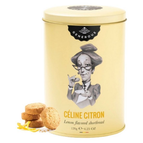 Galletas Celine Limon en Lata Sin Gluten 120g Generous