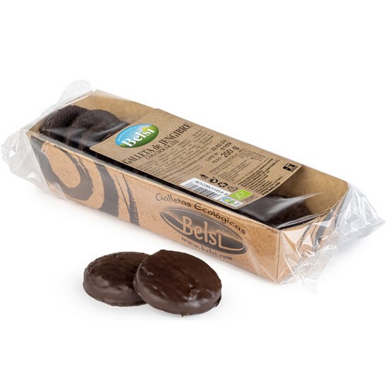 Galletas de Jengibre con Chocolate Eco 200g Belsi