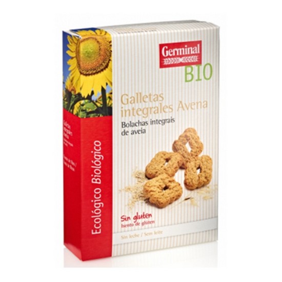 Galletas Integrales de Avena Sin Gluten Bio 250g Germinal