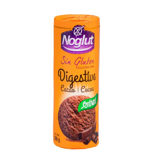 Galletas Digestive Cacao Noglut Sin Gluten 200g Santiveri