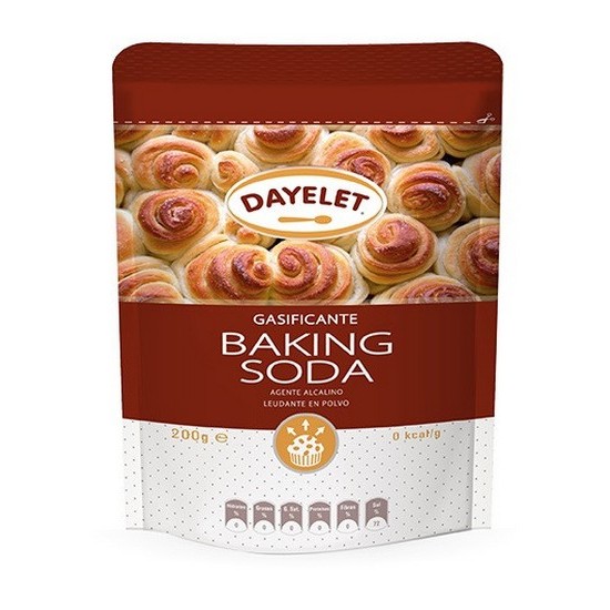 Gasificante Baking Soda Sin Gluten 200g Dayelet Gasificante Baking Soda Sin Gluten 200g Dayelet