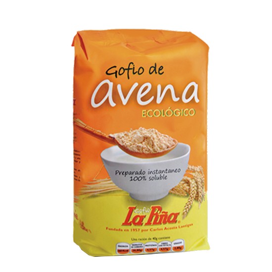 Gofio de Avena Eco 450g La Piña Gofio de Avena Eco 450g La Piña