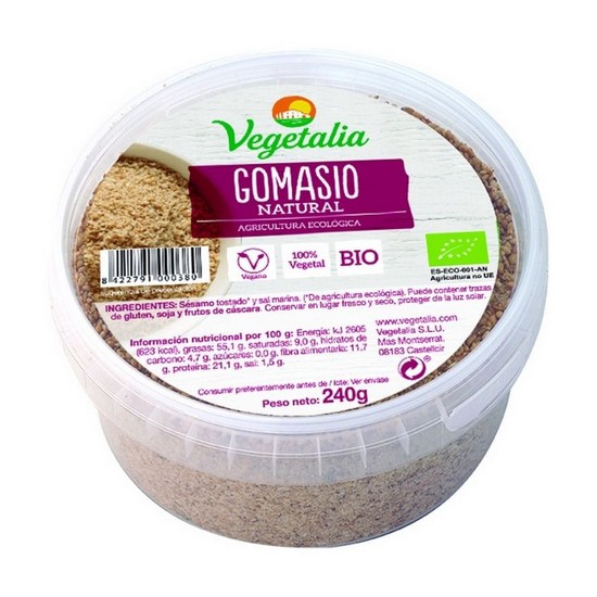 Gomasio Tarrina Vegan Bio 240g Vegetalia