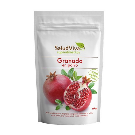 Granada en Polvo Sin Gluten Eco Vegan 125g Salud Viva