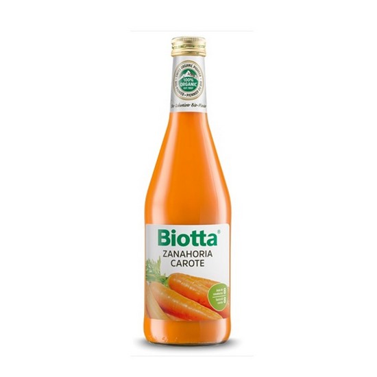 Jugo Zanahoria Sin Gluten Bio Vegan 500ml Biotta