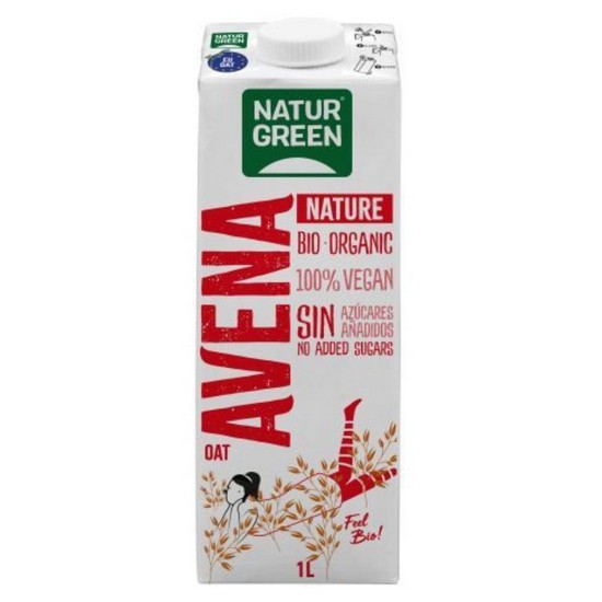 Bebida Vegetal Avena Bio 6x1L Natur-Green