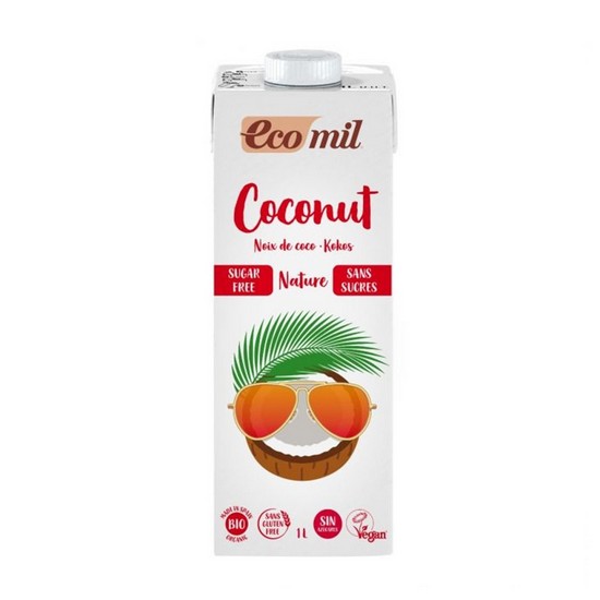 Bebida Vegetal de Coco Sin Gluten Bio Vegan 6x1L Nutriops Ecomil