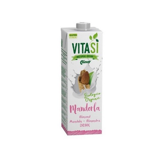 Bebida Vegetal de Almendra Sin Gluten Bio 10x1L Vitasi