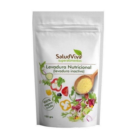 Levadura Nutricional Sin Gluten Vegan 125g Salud Viva