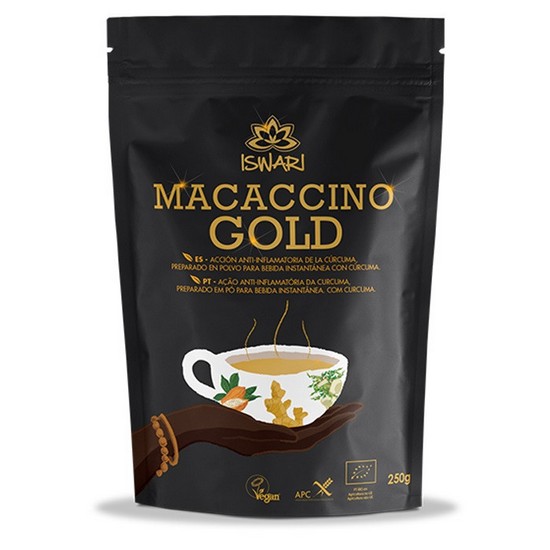 Macaccino Gold Sin Gluten Bio Vegan 250g Iswari