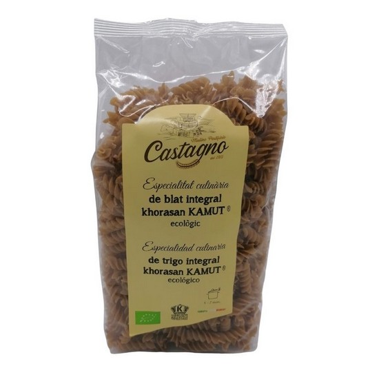 Macarrones Integrales Khorasan Kamut Eco 500g Castagno Macarrones Integrales Khorasan Kamut Eco 500g Castagno