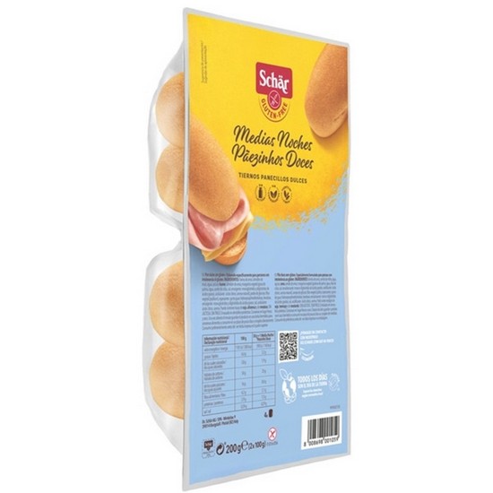 Medias Noches Pan Dulce Sin Gluten 200g Dr. Schar