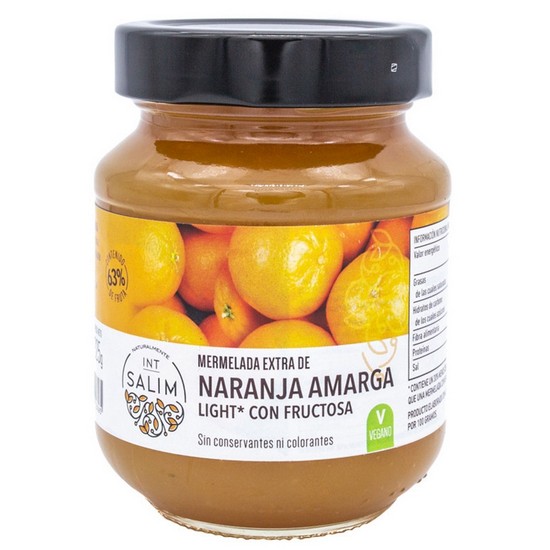 Mermelada Extra de Naranja Amarga Sin Gluten SinAzucar 325g Int-Salim