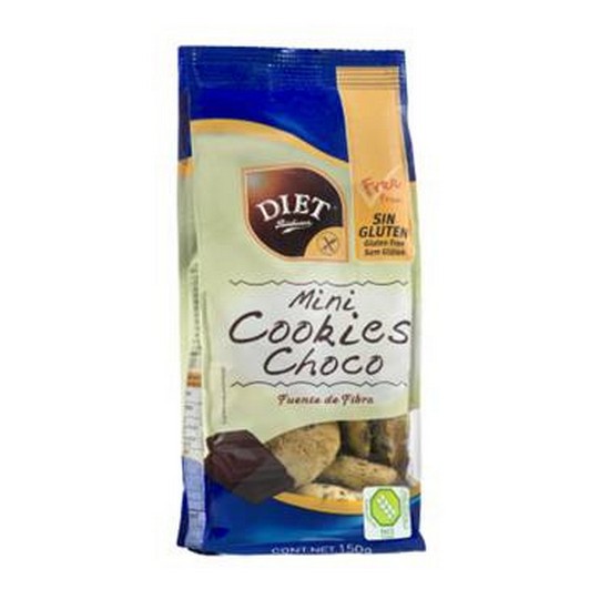Mini Cookies Choco Sin Gluten 150g Diet-Radisson