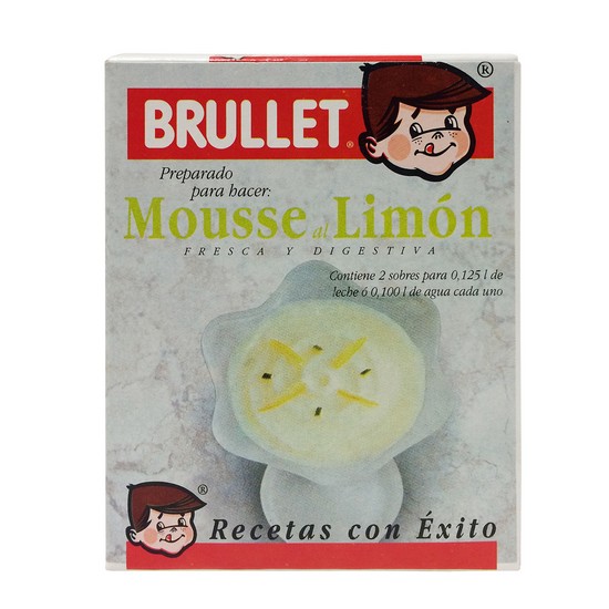 Mousse Al Limon Sin Gluten 2 Sobres Brullet