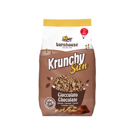 Muesli Krunchy Sun Chocolate Bio Vegan 375g Barnhouse