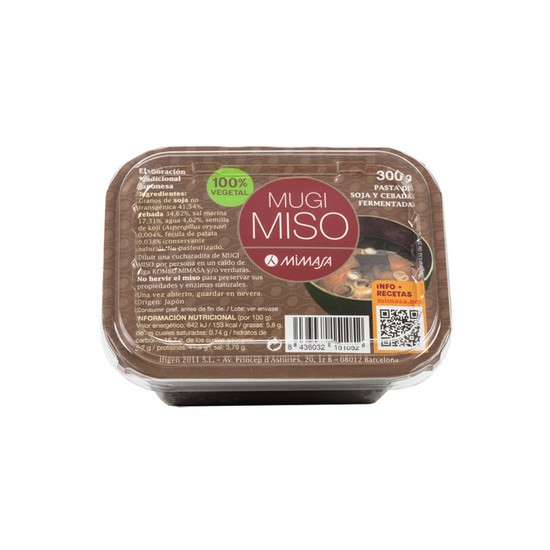 Mugi Miso 300g Mimasa Mugi Miso 300g Mimasa