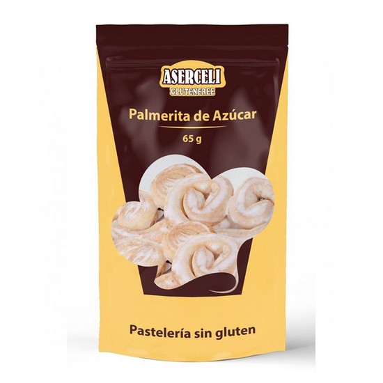 Palmeras Mini de Chocolate Blanco Sin Gluten 68g Aserceli