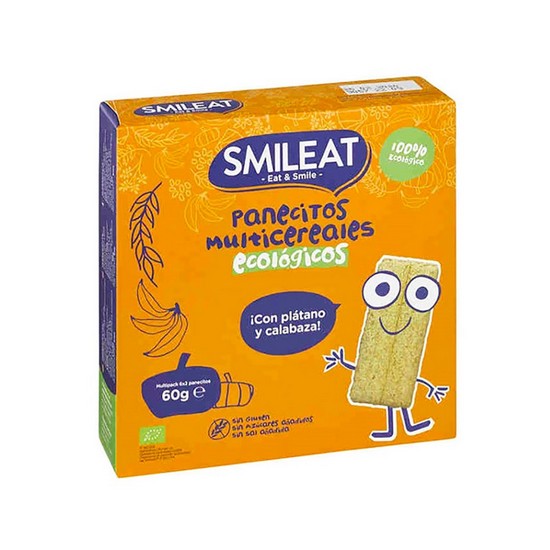 Panecillos Multicereales Sin Gluten Eco 60g Smileat