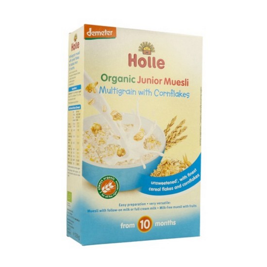 Papilla de Muesli Multicereales con Maiz + 10Meses Eco 250g Holle Papilla de Muesli Multicereales con Maiz + 10Meses Eco 250g Holle