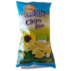 Comprar Patatas Fritas Aceite Girasol Sin Gluten Bio 125g Añavieja ❤️  ¡Hazme casito!