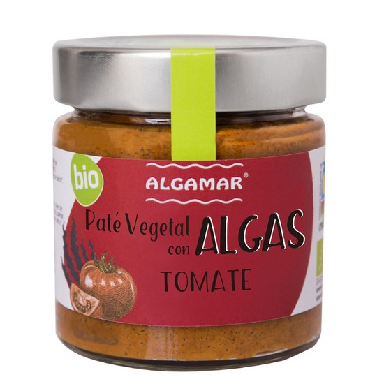 Pate de Algas con Tomate Bio 180g Algamar