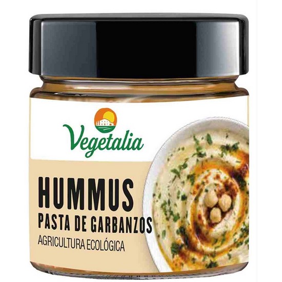 Pasta de Garbanzos Hummus Bio Vegan 180g Vegetalia