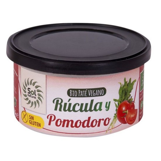 Pate de Rucula y Pomodoro Sin Gluten Bio Vegan 125g Solnatural