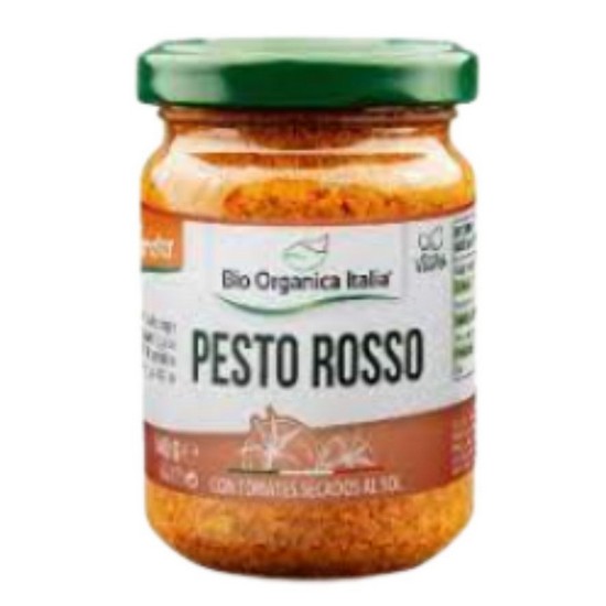 Pesto Rosso Pecorino Eco 130g Bio Organica Italia
