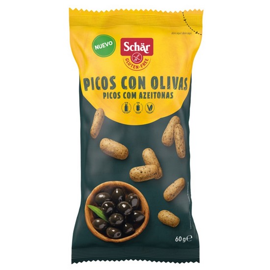 Picos con Olivas Sin Gluten Vegan 60g Dr. Schar