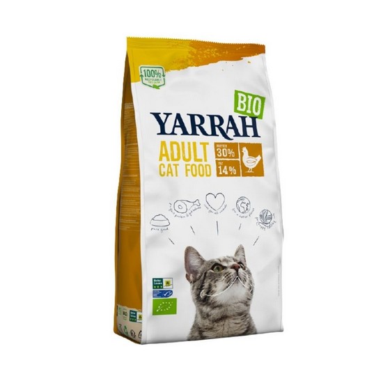 Pienso de Pollo para Gatos Bio 2.4kg Yarrah Pienso de Pollo para Gatos Bio 2.4kg Yarrah