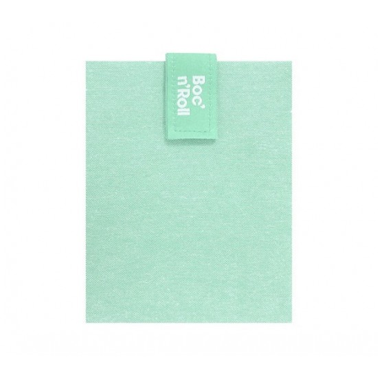 Porta Bocadillos Reutilizable Verde Menta Eco 1ud RollEat