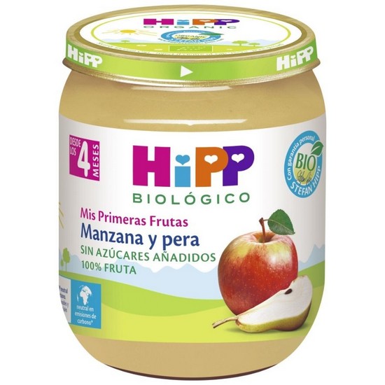 Potito de Manzana y Pera +4M Bio 125g HIPP