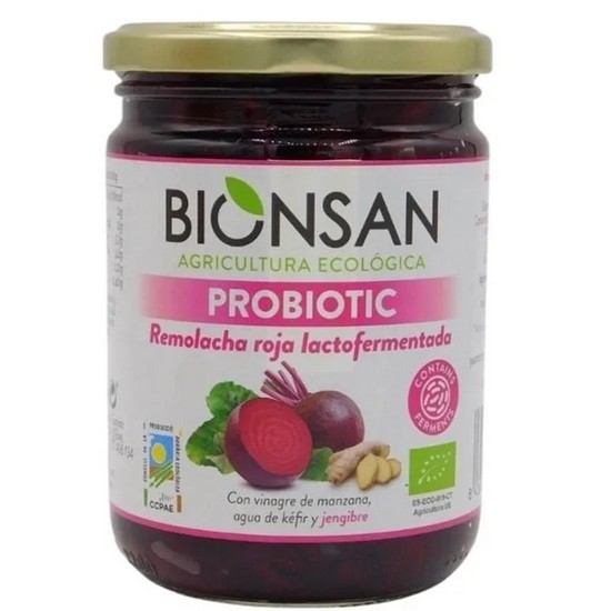 Probiotic Remolacha Roja Lactofermentada Eco 420g Bionsan