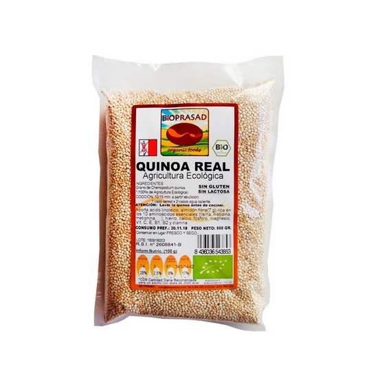 Quinoa en Grano Sin Gluten Eco 500g Bioprasad