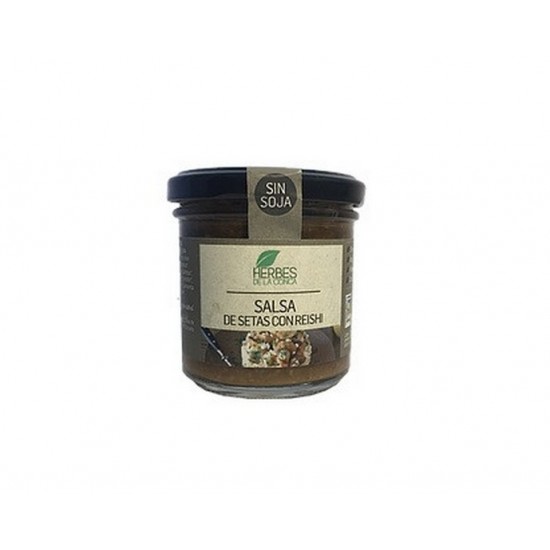 Salsa de Setas con Reishi Sin Gluten Eco Vegan 150g Herbes De La Conca Salsa de Setas con Reishi Sin Gluten Eco Vegan 150g Herbes De La Conca