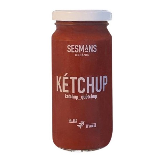 Salsa Ketchup Eco Vegana 240g Sesmans Organic