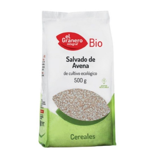 Salvado Avena Bio 500g El Granero Integral Salvado Avena Bio 500g El Granero Integral