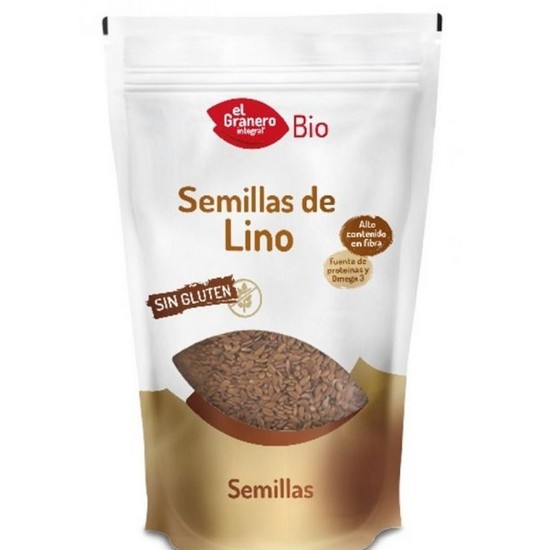 Semillas de Lino Sin Gluten Bio 250g El Granero Integral